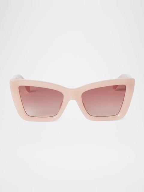 Palm Angels Roseville Acetate Cat-Eye Sunglasses