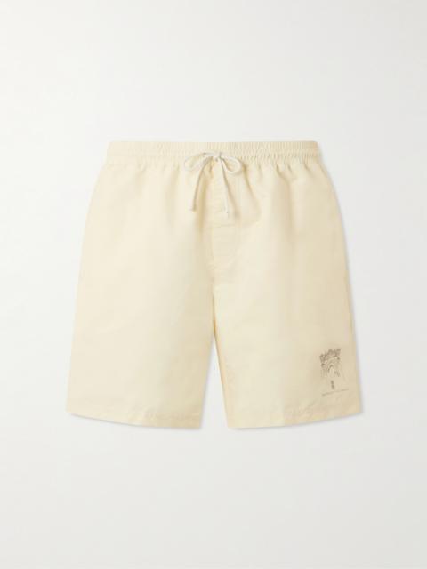 Brunello Cucinelli Straight-Leg Mid-Length Swim Shorts