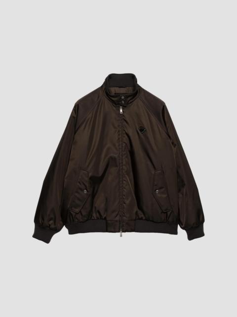 Prada Women's Nylon Blouson Jacket - Brown