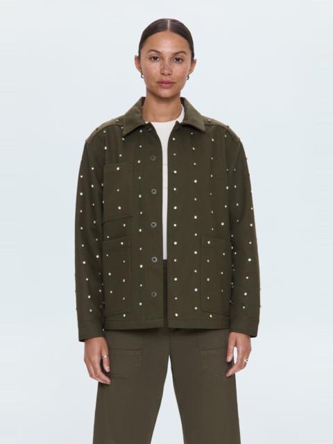 PISTOLA COSETTE RELAXED UTILITY JACKET - SYCAMORE