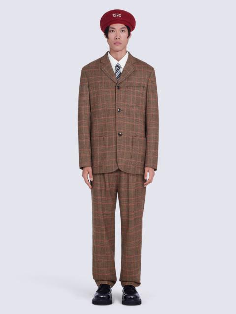 KENZO Checked suit jacket