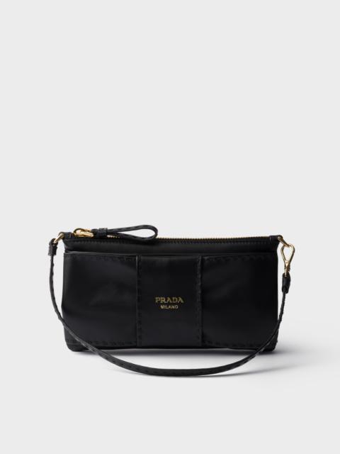 Prada Nappa leather zipper pouch