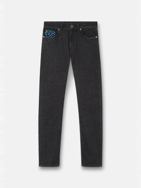 VERSACE La Greca Jeans