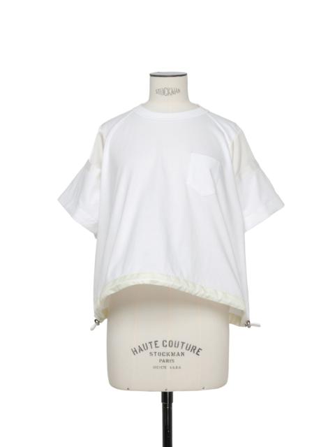 sacai Cotton Jersey T-Shirt