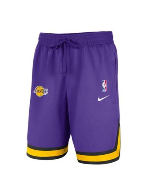 Nike Nike Therma flex NBA Los Angeles Lakers Basketball Shorts Men's Global Purple CQ7487-504