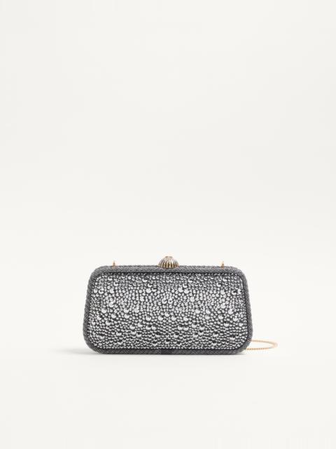Valentino VALENTINO GARAVANI CARRY SECRETS MINAUDIERE WITH RHINESTONES.