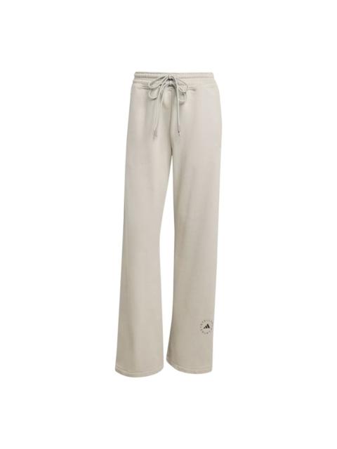 adidas (WMNS) adidas x Stella McCartney Straight Leg Pants 'Willow Grey' JW4662