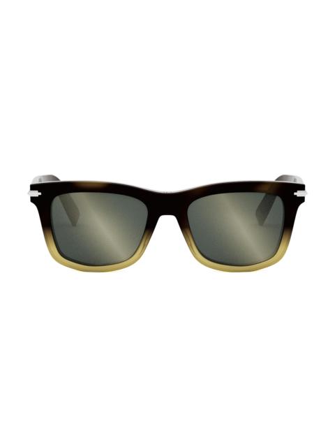 Dior Men's DiorBlackSuit S11I 53MM Geometric Sunglasses - Havana Gradient Smoke Mirror