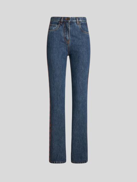 Etro REGULAR-FIT JEANS WITH SIDE BAND