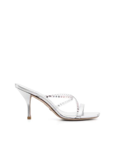 Stuart Weitzman Strapeze 85mm crystal-embellished sandals