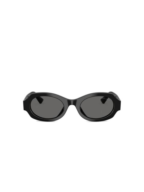 GIORGIO ARMANI oval-frame sunglasses