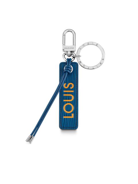 Louis Vuitton Epi Color Block LV Dual Key Holder &amp; Bag Charm