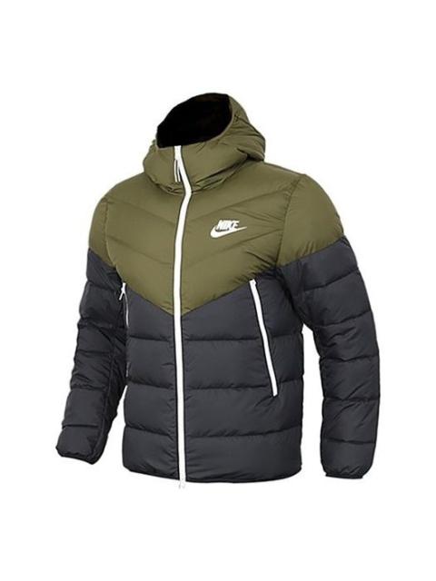 Nike Sportswear Windrunner Down Fill 'Green Black' 928834-395