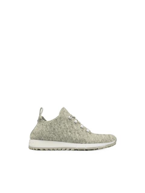 JIMMY CHOO Veles pearl-embellished sneakers