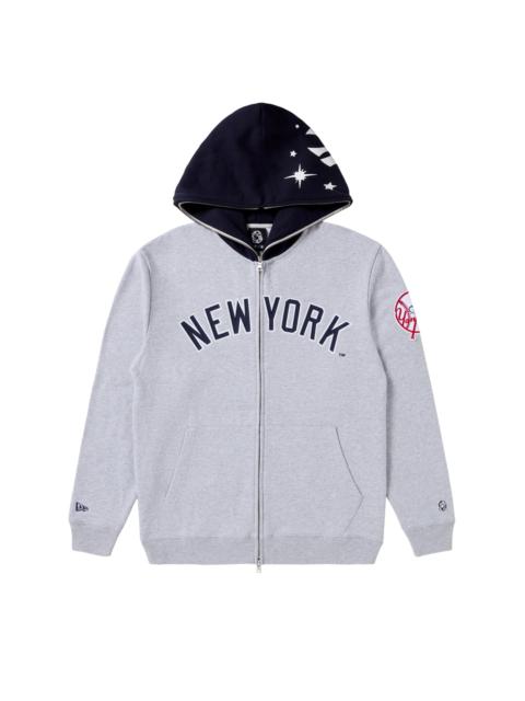 BILLIONAIRE BOYS CLUB NY YANKEES BLOCKED ZIP HOOD