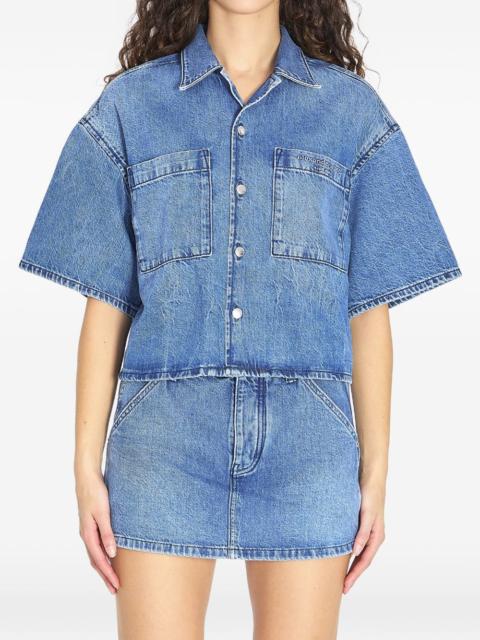 Alexander Wang patch-pocket denim shirt