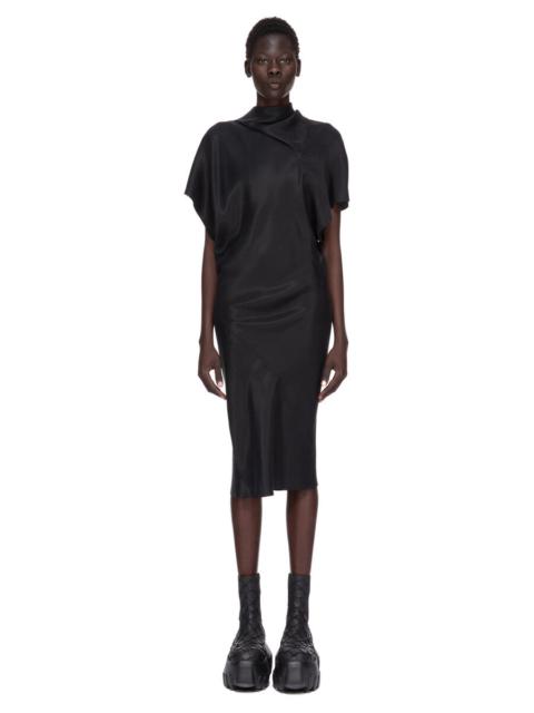 Rick Owens draped one-shoulder midi dress