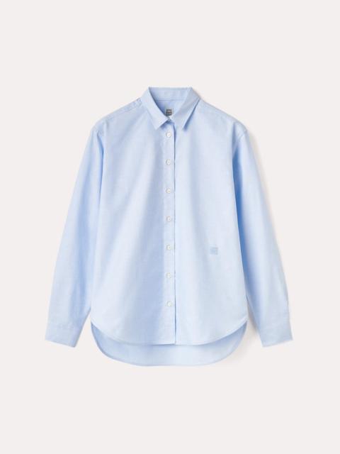 TOTEME Signature cotton shirt dawn