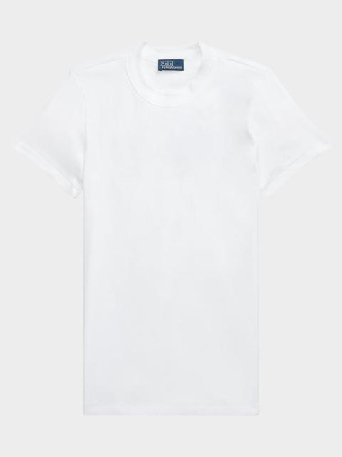 Polo Ralph Lauren Slim Fit Ribbed Cotton Tee
