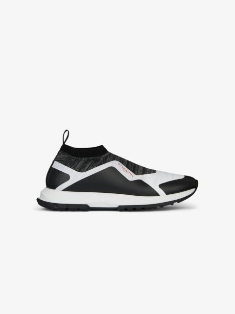 Givenchy Spectre two-tone knitted sneakers