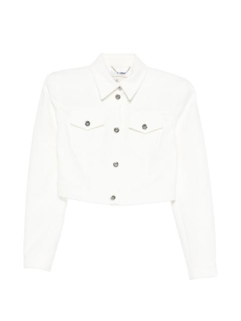 Blumarine button bouclé jacket