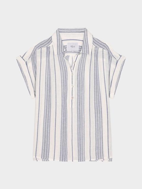 Rails Tuscany Stripe Linen Top
