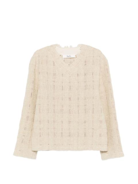 Séfr Desi V-neck sweater