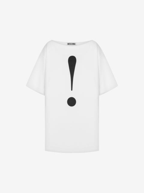 Moschino EXCLAMATION MARK INTERLOCK T-SHIRT