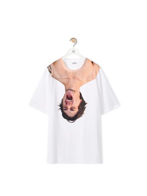 Loewe Face print crystal T-shirt in cotton