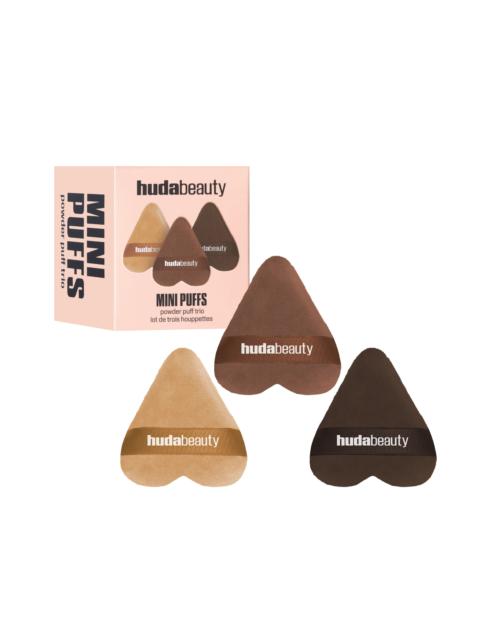 Huda Beauty Mini Puffs Powder Puff Trio