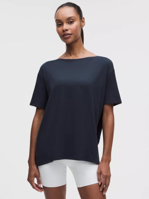 lululemon Back In Action Organic Cotton-Blend T-Shirt