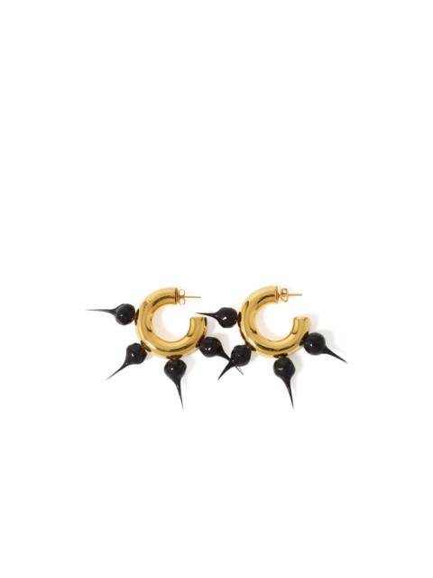 SUNNEI small Spike hoop earrings