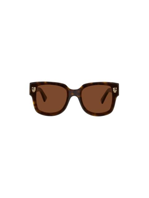 Brown & Black Panthère Wayfarer Acetate Sunglasses