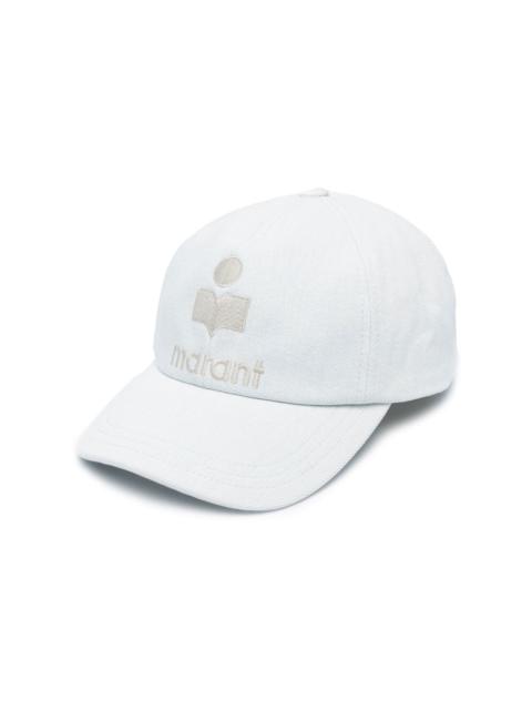 embroidered-logo cotton cap