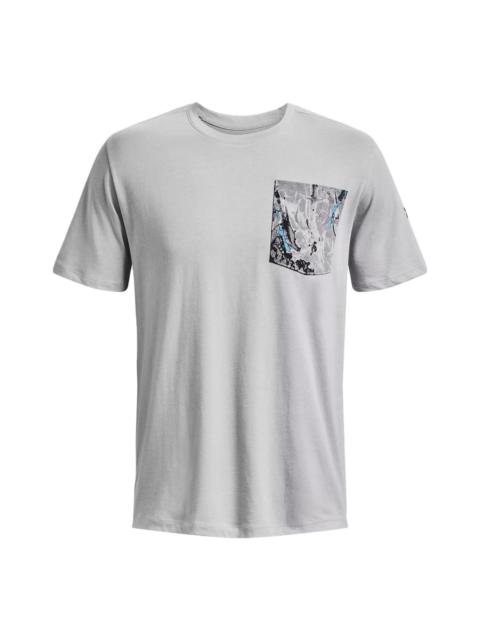 Under Armour Under Armour Printed Pocket T-shirt 'Light Grey' 1376204-011