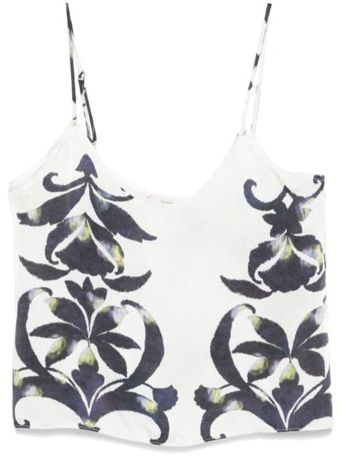 forte_forte floral-print top