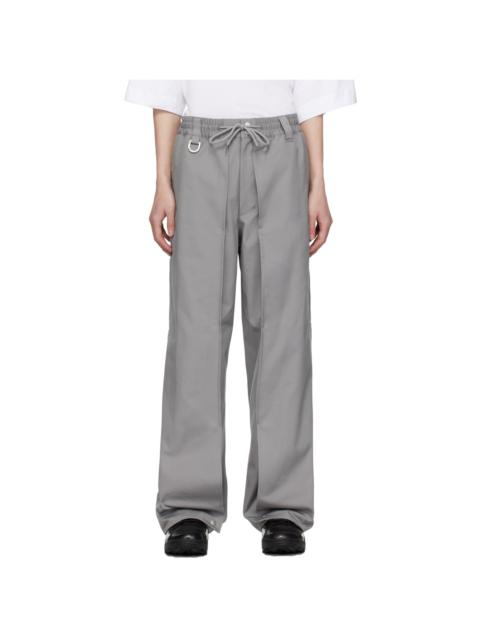 Y-3 Gray Workwear Trousers