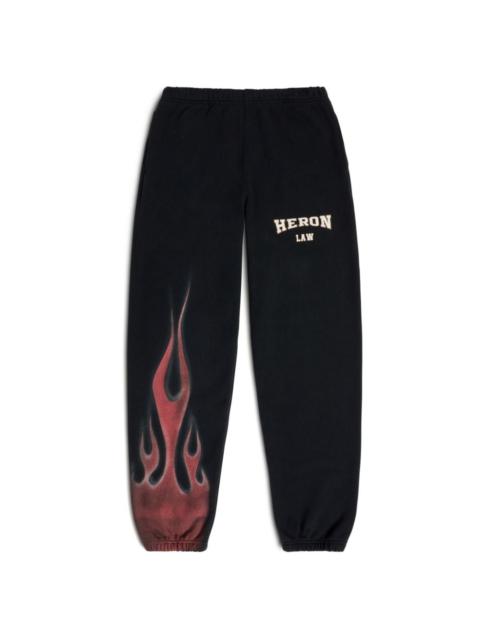 Heron Preston Heron Law Flames Sweatpants
