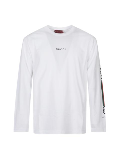 GUCCI Long-sleeved T-shirt with logo