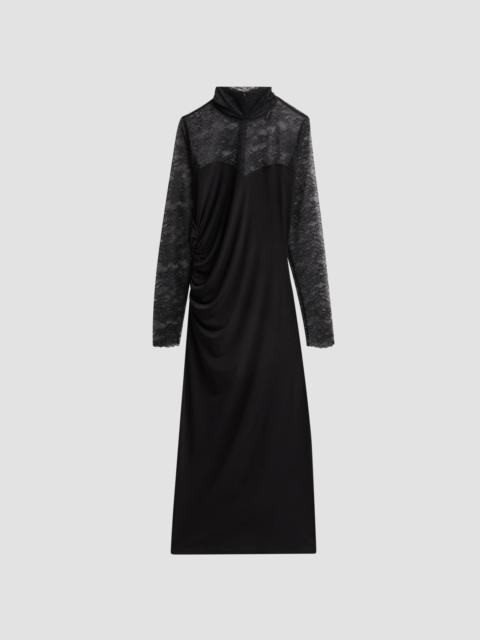 GENERATION LOVE Women's Westia Lace Jersey Midi Dress - Black
