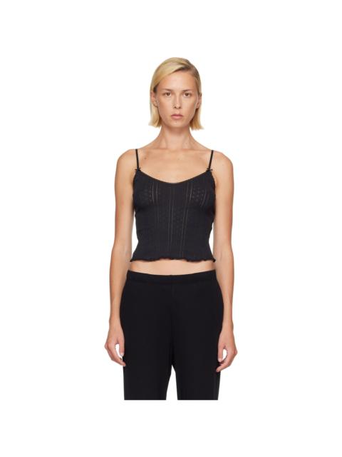 Cou Cou Black 'The Long Cami' Camisole