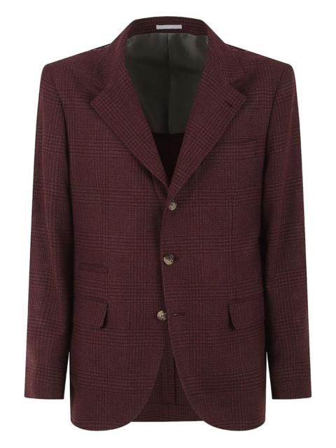 Brunello Cucinelli check-pattern blazer
