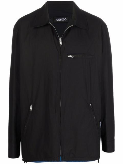 KENZO reversible flame-print jacket