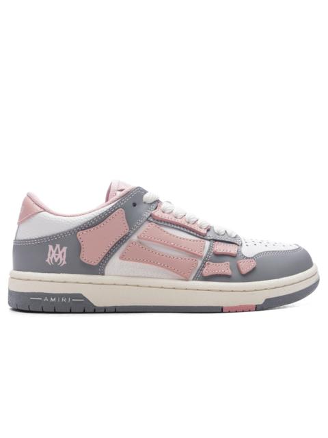 AMIRI Varsity Skel Top Low Sneakers Pale Peach