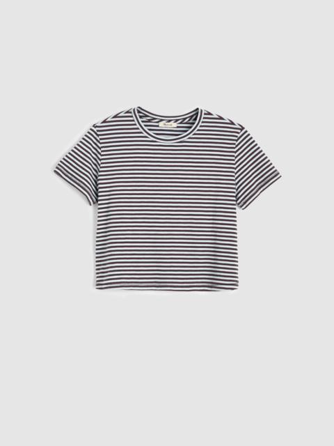 Madewell The Easy Crop Crewneck Tee in Soft Slub