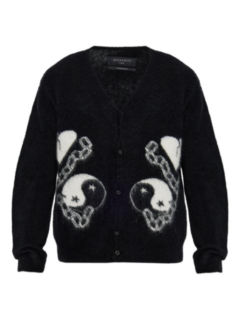 ALLSAINTS Reflection button cardigan