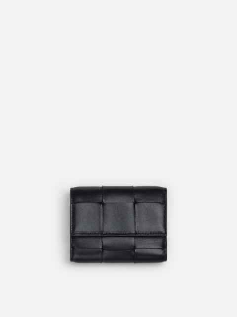 Bottega Veneta tri-fold zip wallet