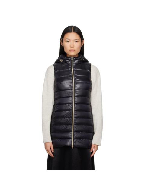 Herno Black Serena Down Vest
