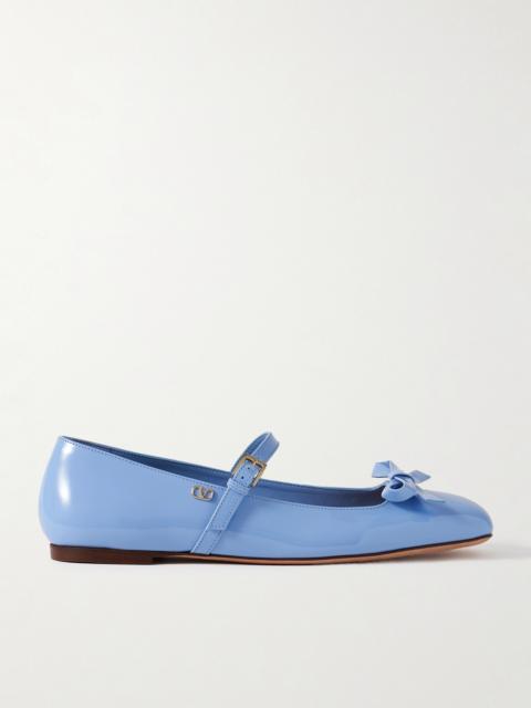 Valentino Romance Bow 발레 플랫