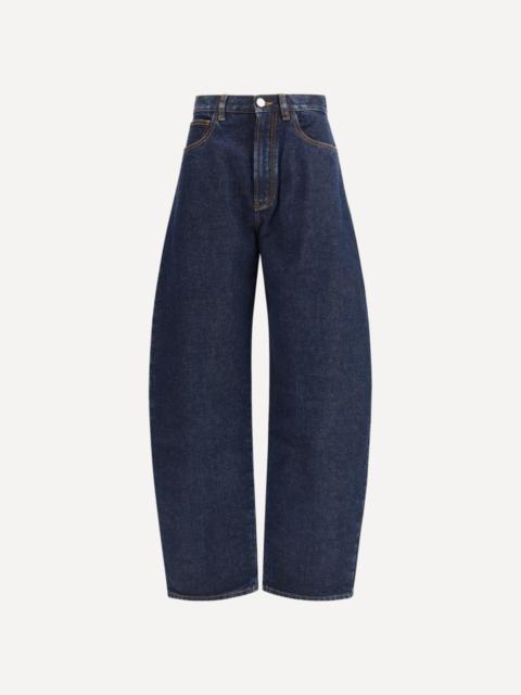 Alaïa Rounded denim Pants